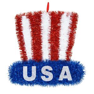 Patriotic Hanging Decor 4th Fourth of July USA Flag United States of America NEW